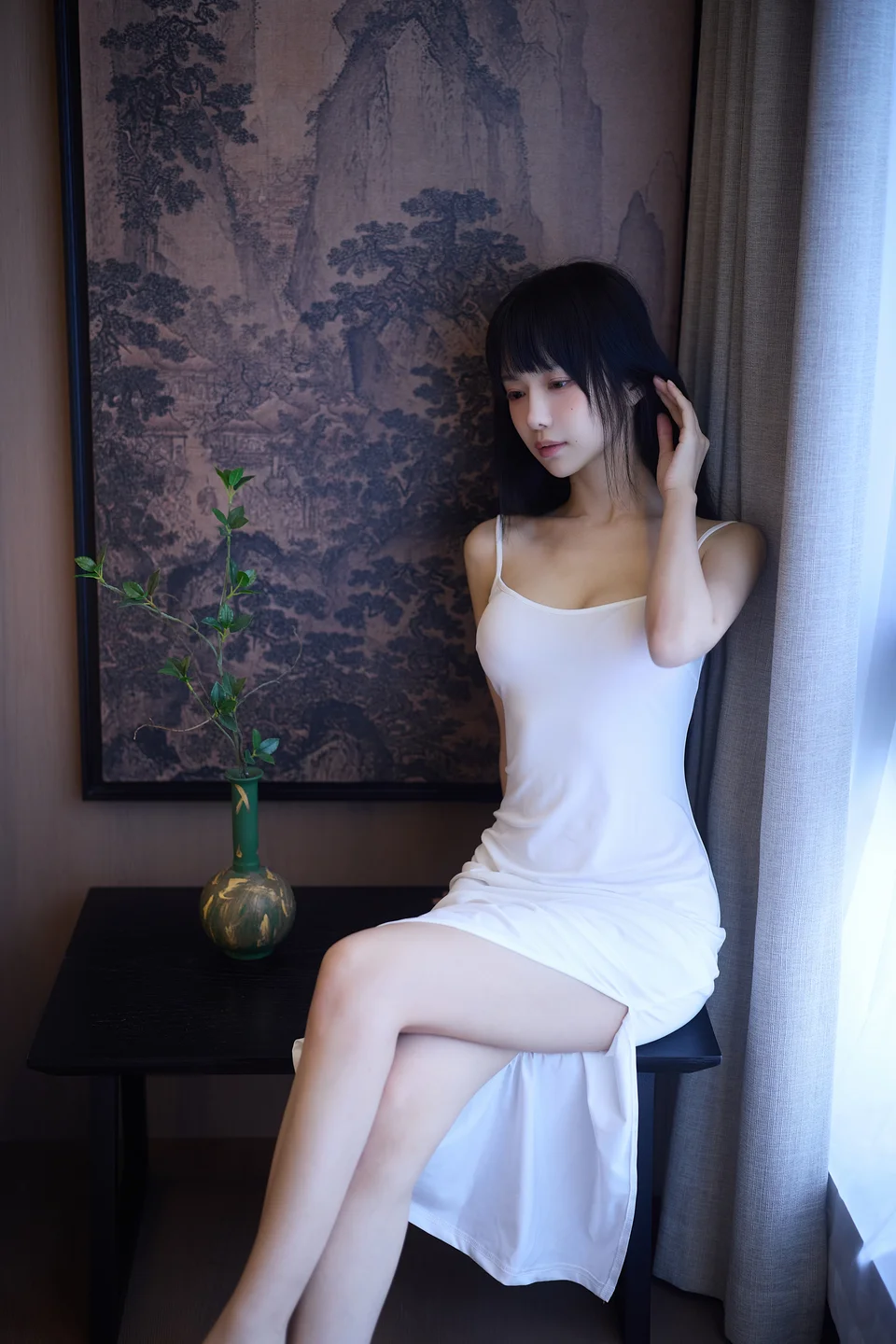 Shika小鹿鹿 - 新中式 [21P-206MB] tg@simisebaisi 【丝足阁】018.webp